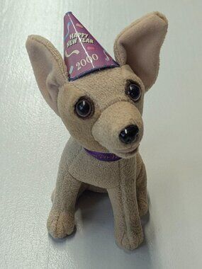 Vintage Happy New Year 2000 Yo Quiero Taco Bell Chihuahua
